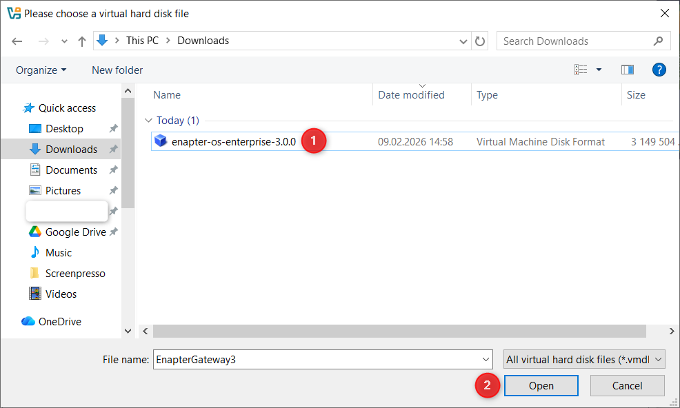 max-width:960px File Browser for VMDK Selection